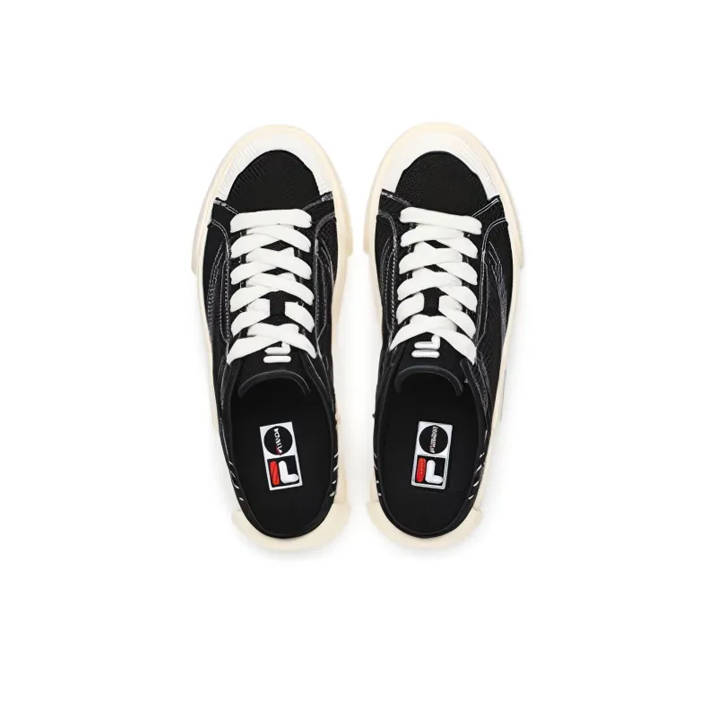 FILA FUSION Pop Mule 'Black White'-2