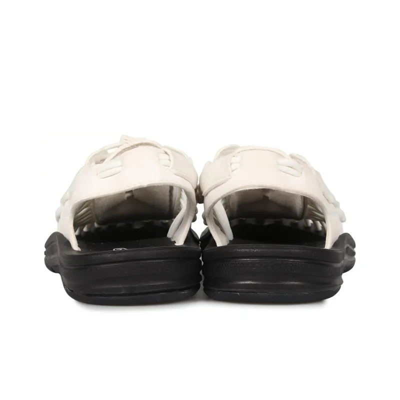 KEEN Uneek Slip Resistant River Trekking Shoes Women's Black White-3