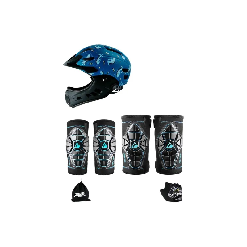 AS FISH Roller Skating Protective Gears-22