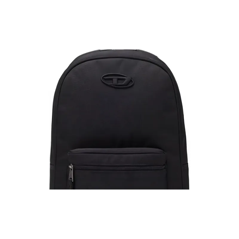 DIESEL Polyester Backpack Regular Unisex Black-3