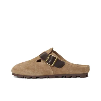 PT'SON Closed Toe Slippers 1.3cm Women's