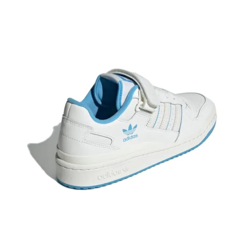 Adidas Forum Low Cloud White Semi Blue Burst-3