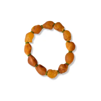 The Call Of The Heart Amber Beeswax Fine Jade Bracelets Unisex