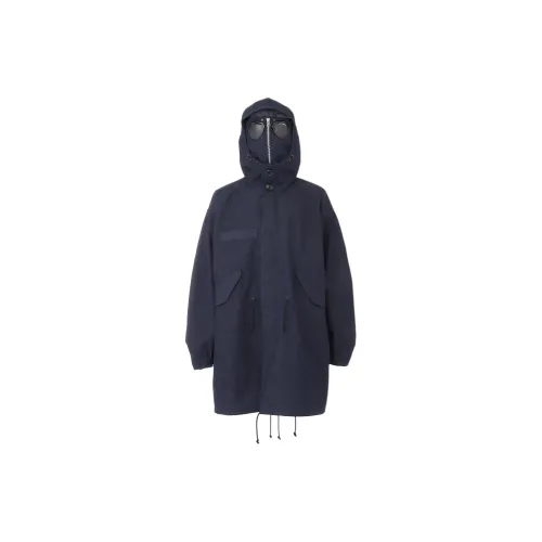 C.P.Company Trench Coats Unisex Indigo