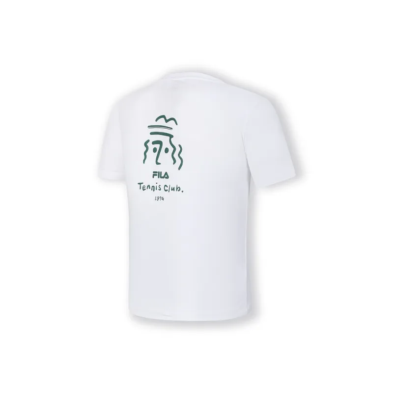 FILA Tennis Og T Shirt Men's Jade White-2