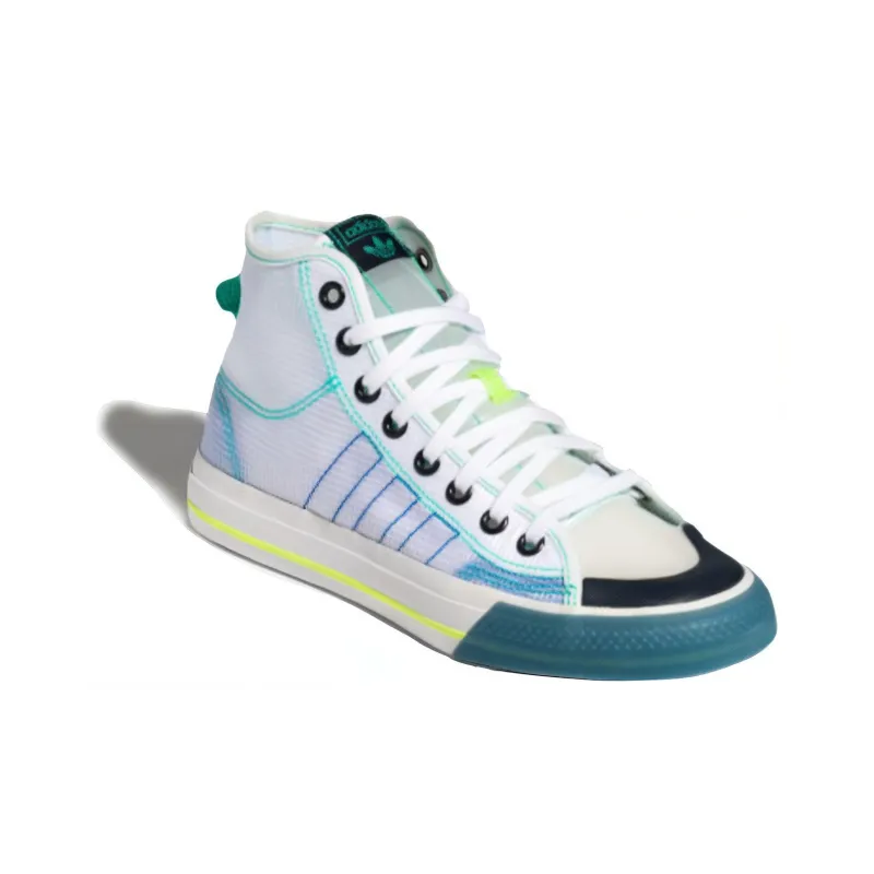 Nizza Adidas Originals High Rf 'White Lush Blue'-2