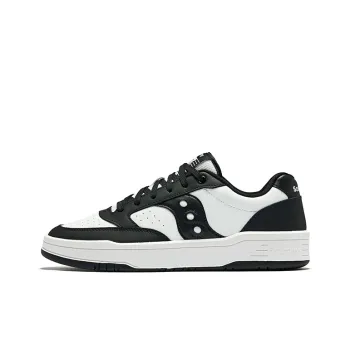 Saucony CROSS JZ Cushioning And Abrasion Resistant Coverage Low Top Running Shoes Unisex Black White