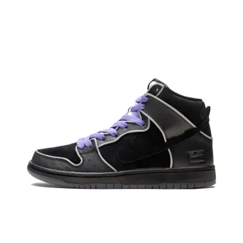 Nike Sb Dunk High Black Purple Box