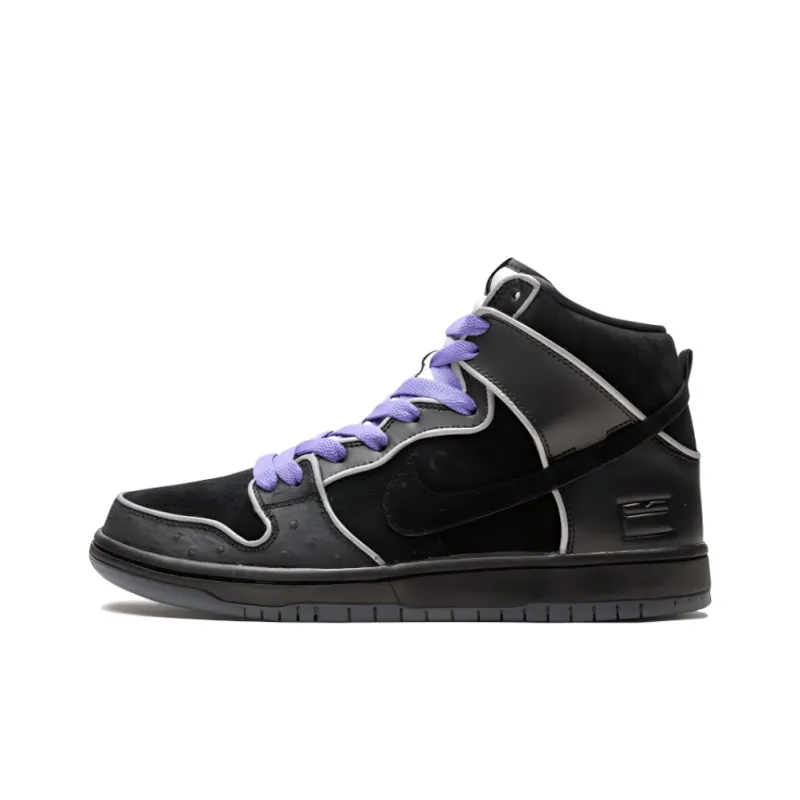 Nike Sb Dunk High Black Purple Box-0