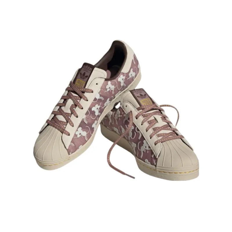Adidas Originals Superstar 80s X Han Meilin 'Gray Brown'-3