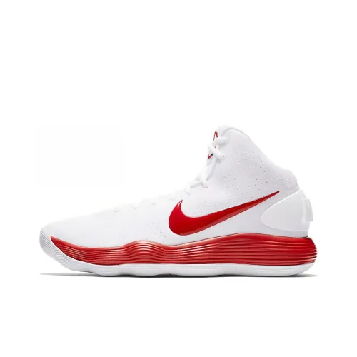 Nike Hyperdunk Basketball Shoes Men Mid-Top White/Red