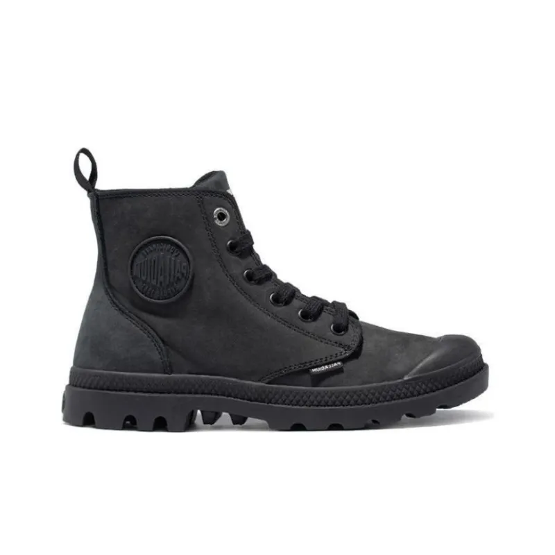 Palladium Pampa Martin Boots Women's Black-1