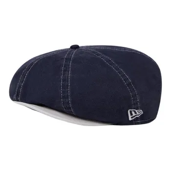New Era Cotton Berets Unisex Dark Blue