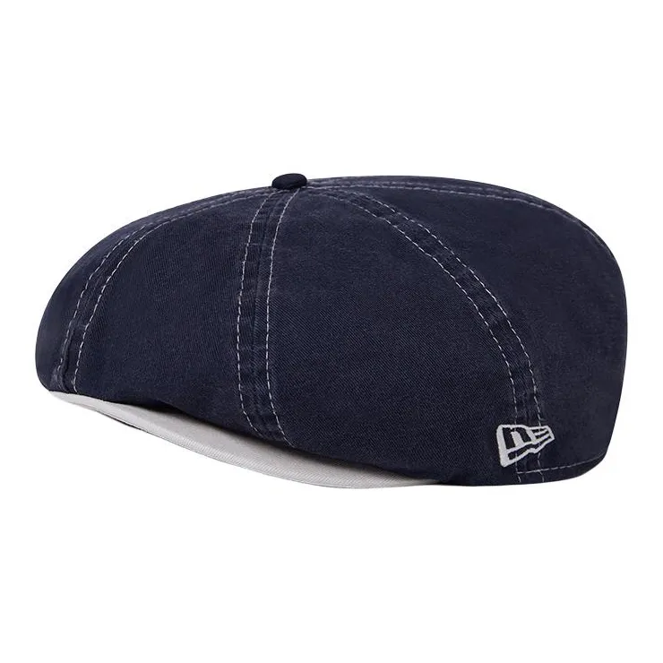 New Era Cotton Berets Unisex Dark Blue-0