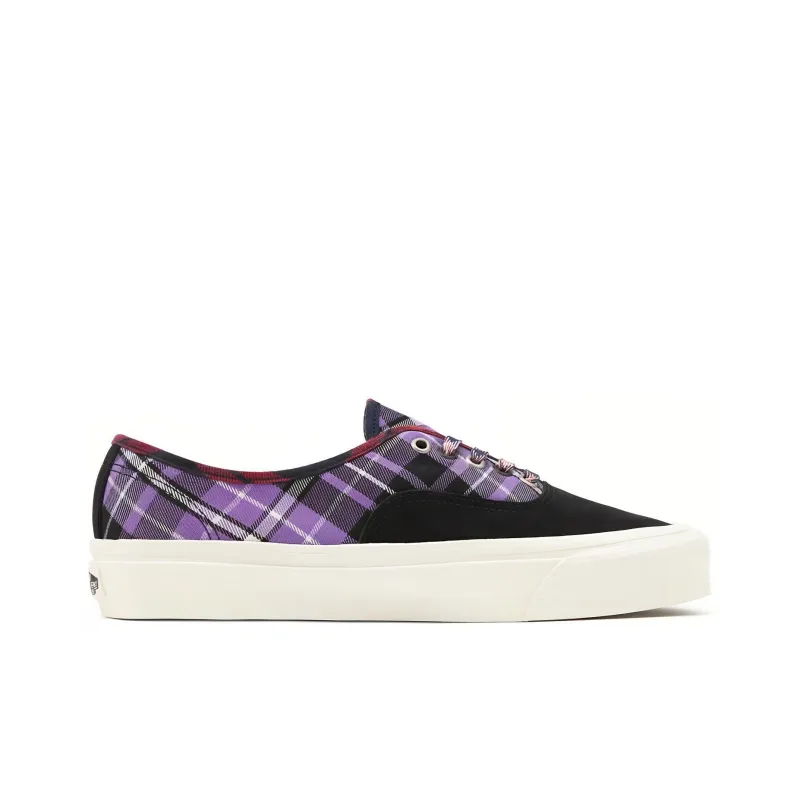 Authentic Vans 44 Dx 'Anaheim Factory Black Plaid Mix'-1