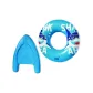 Kickboard+Swim Ring Two-Piece Set Blue