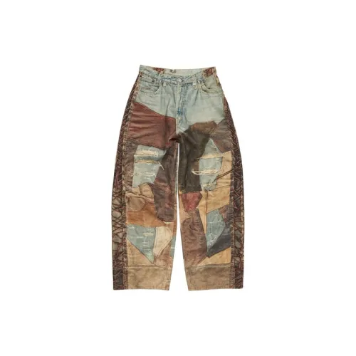 Acne Studios Jeans Men Blue-Brown