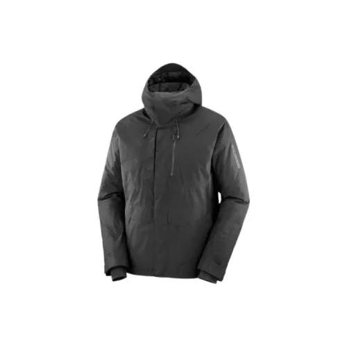 SALOMON Jackets Men Black