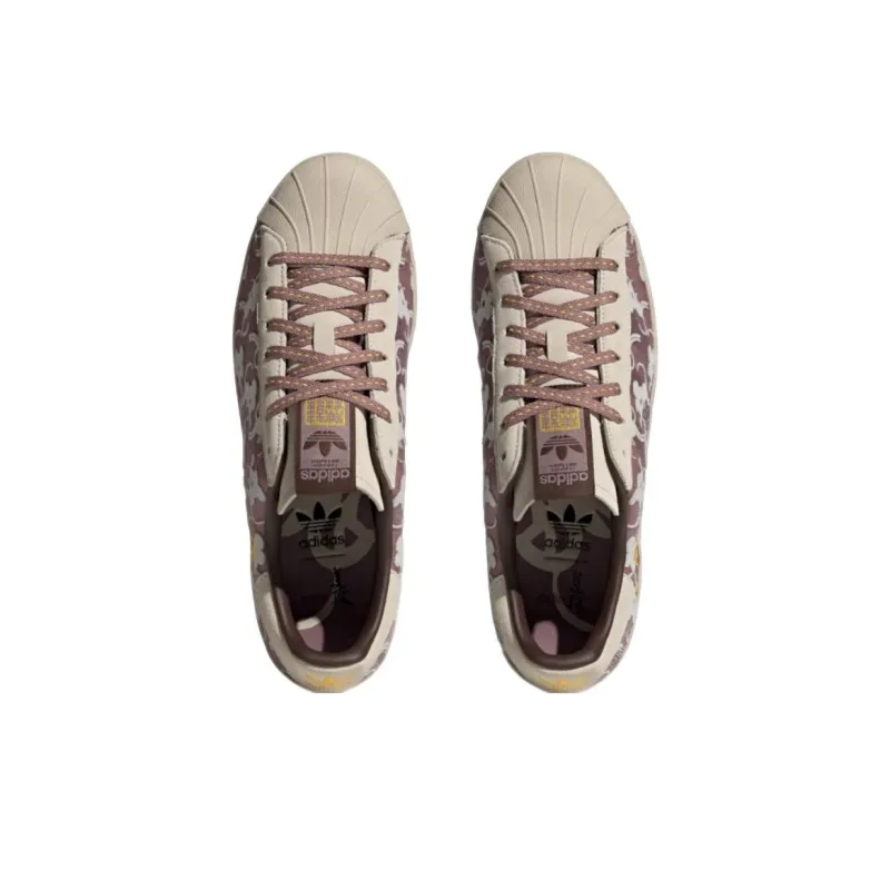 Adidas Originals Superstar 80s X Han Meilin 'Gray Brown'-4