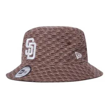 New Era Cotton Bucket Hats Unisex Brown/Gray/Blue