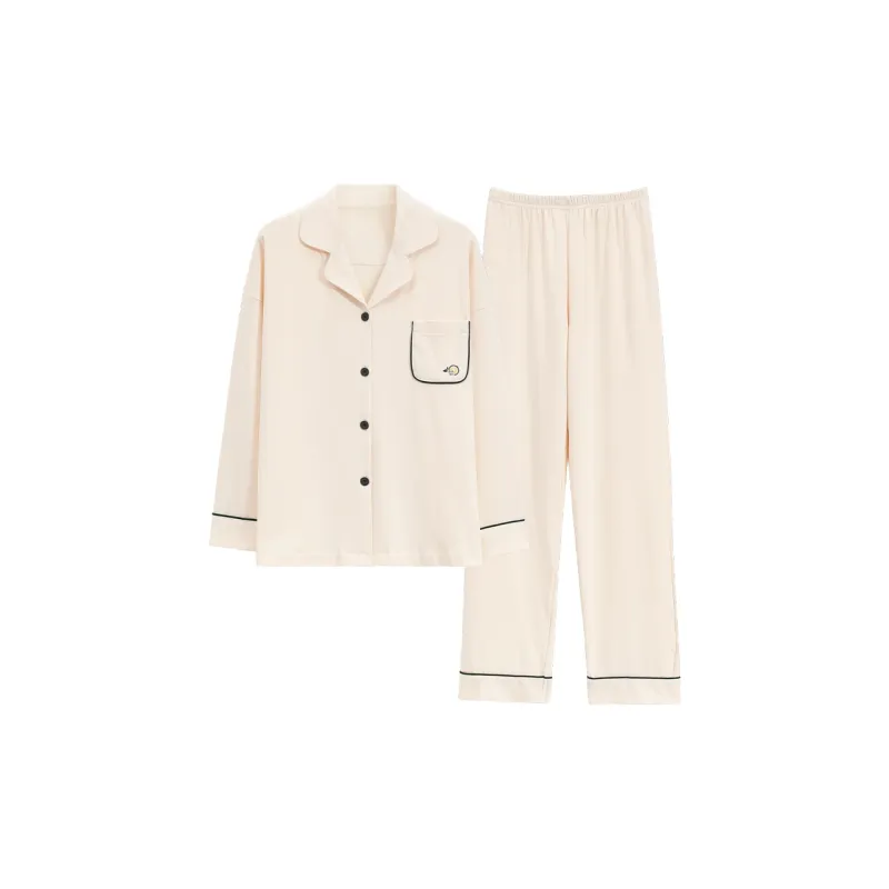 MIIOW Pajama Set Women's Skin White-0