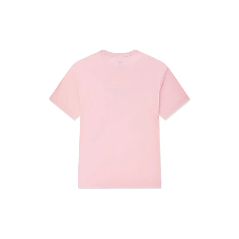 QIAODAN Regular T Shirt Women's Morning Light Pink-1