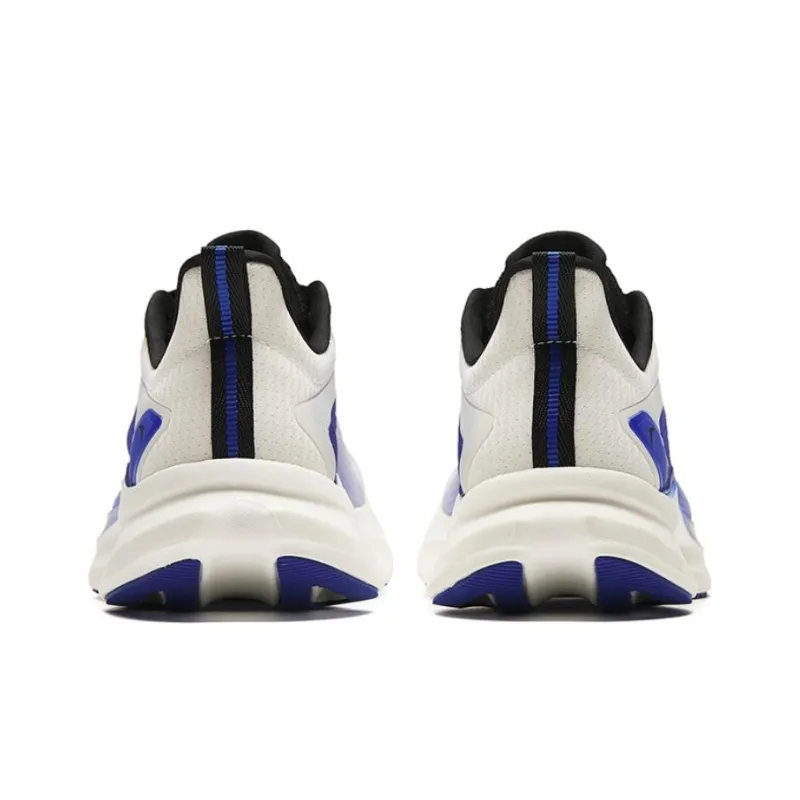 Anta Ride The Wind Cushioning Lightweight Breathable Low Top Running Shoes Men's White Blue Black-3