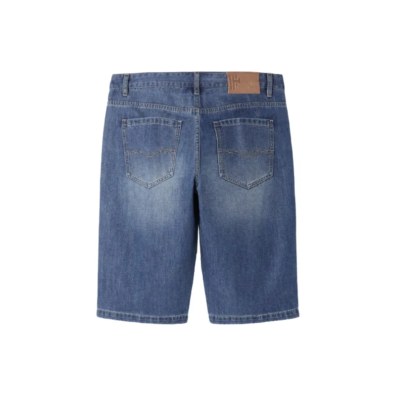 HLA Denim Shorts Men Denim Blue Transition Color Dark 07-1