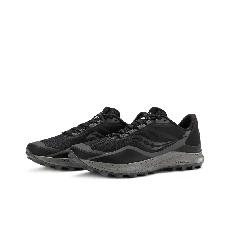Saucony Peregrine 12 Black Charcoal-2