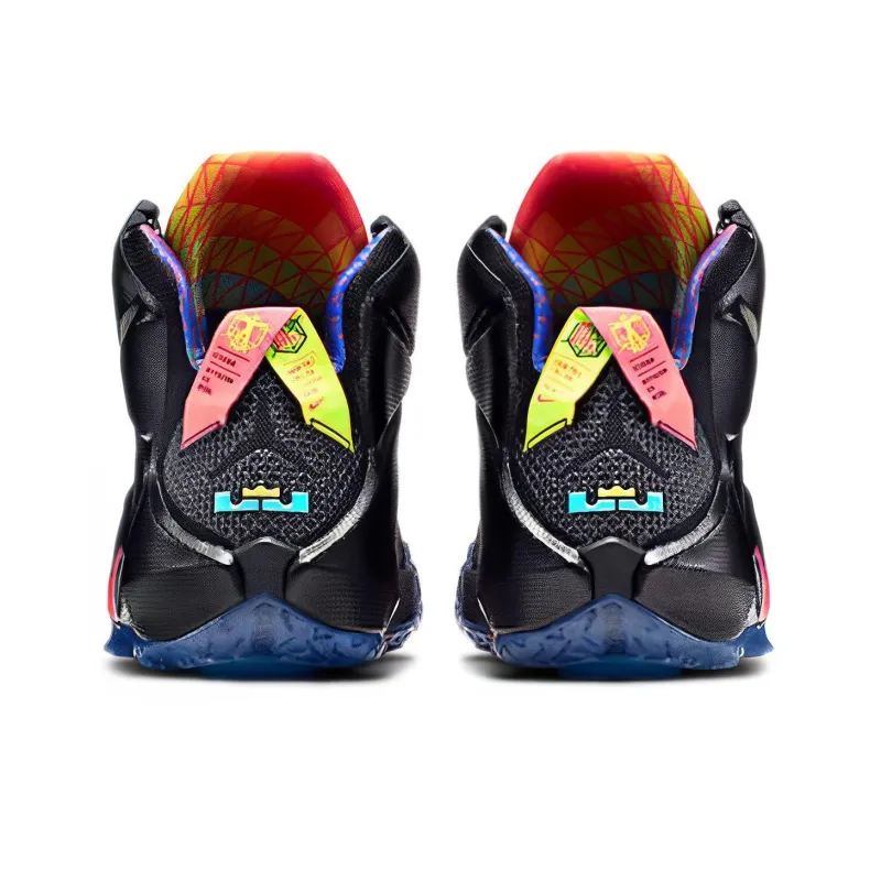 Nike Lebron 12 Ep Data James 'Black Red'-3