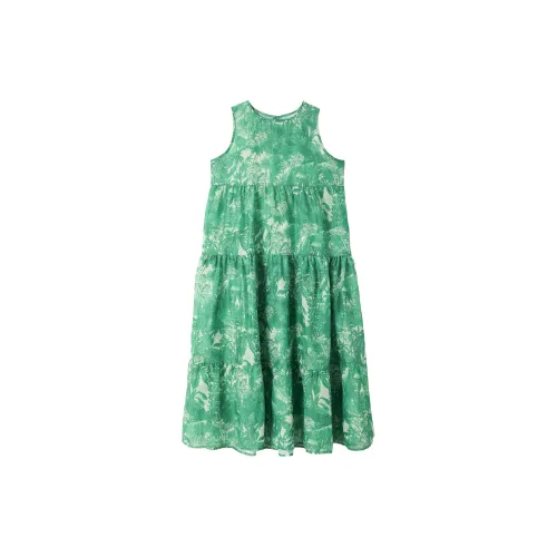 IQC Sleeveless Dresses Women's Green