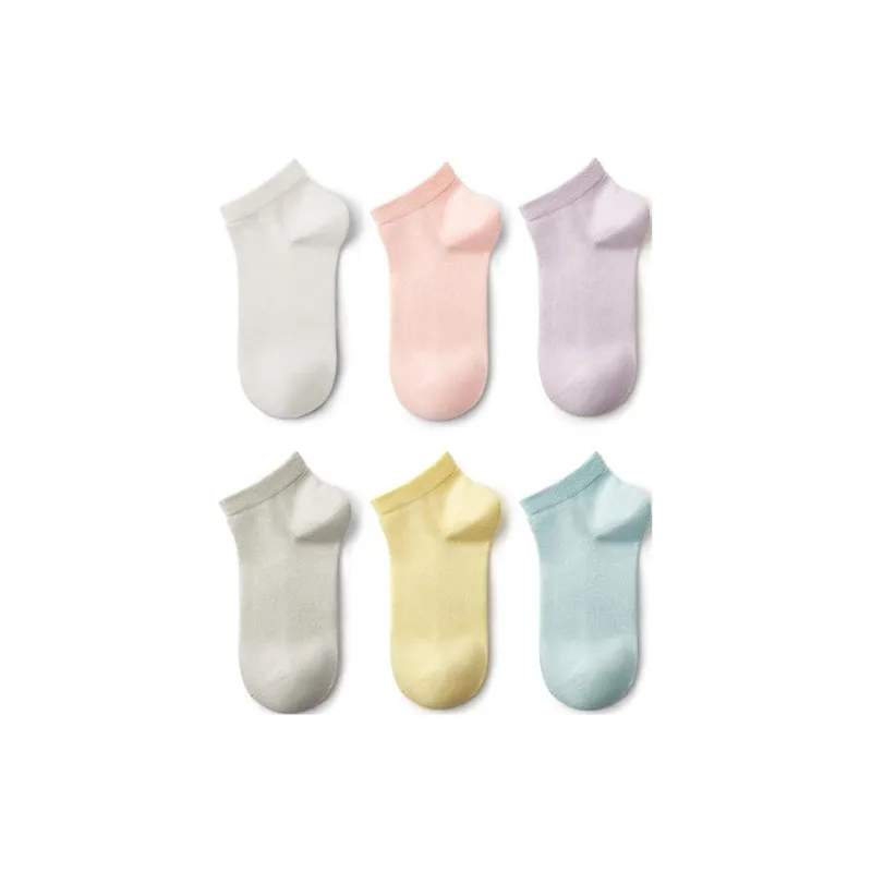 YOUKESHU Ankle Socks Women's 6 Pack-2