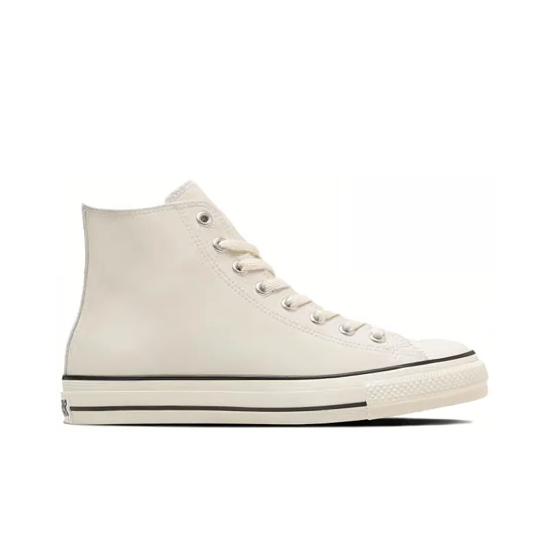 Converse Cons Pro Leather Ⓡ HI Abrasion Resistant Shock Absorbers High Top Canvas Shoes Unisex Ecru-1