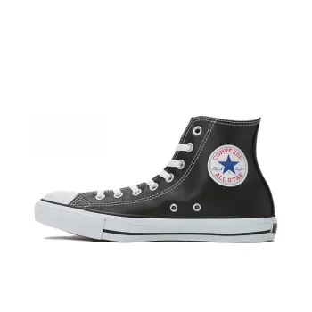 Converse All Star Leather High Top 'Black White'