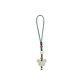 Fuxin Hetian Jade Pendants Unisex Pale Greenish White Jade