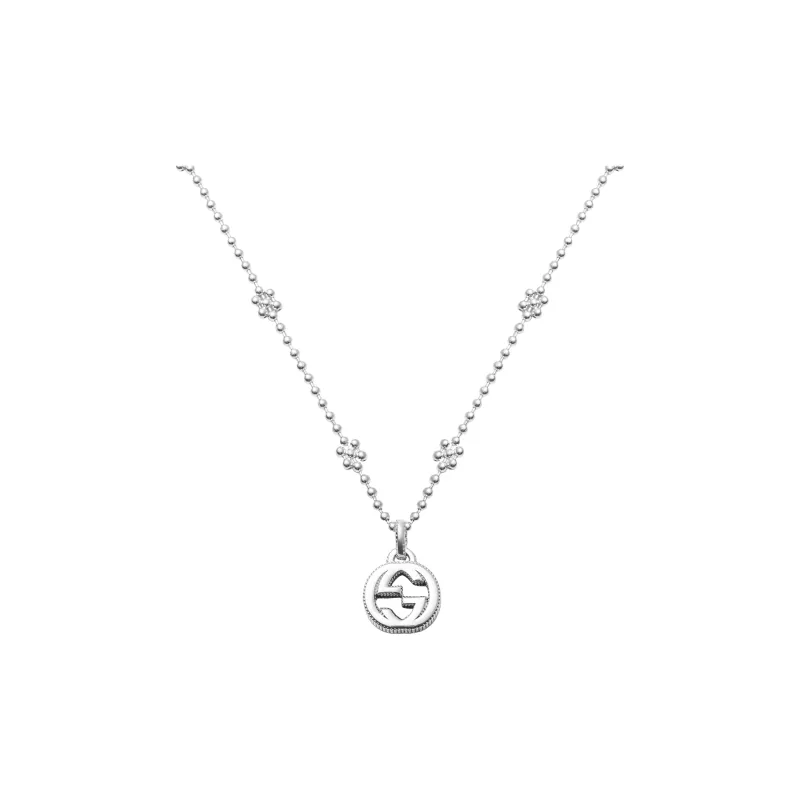 GUCCI Sterling Silver Necklaces Women's Silver-2