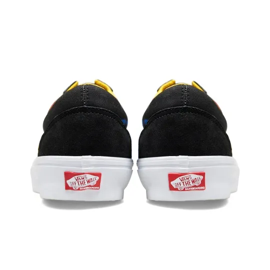 Vans Old Skool Collection Skateboard Shoes Unisex Low-Top Yellow Black-4