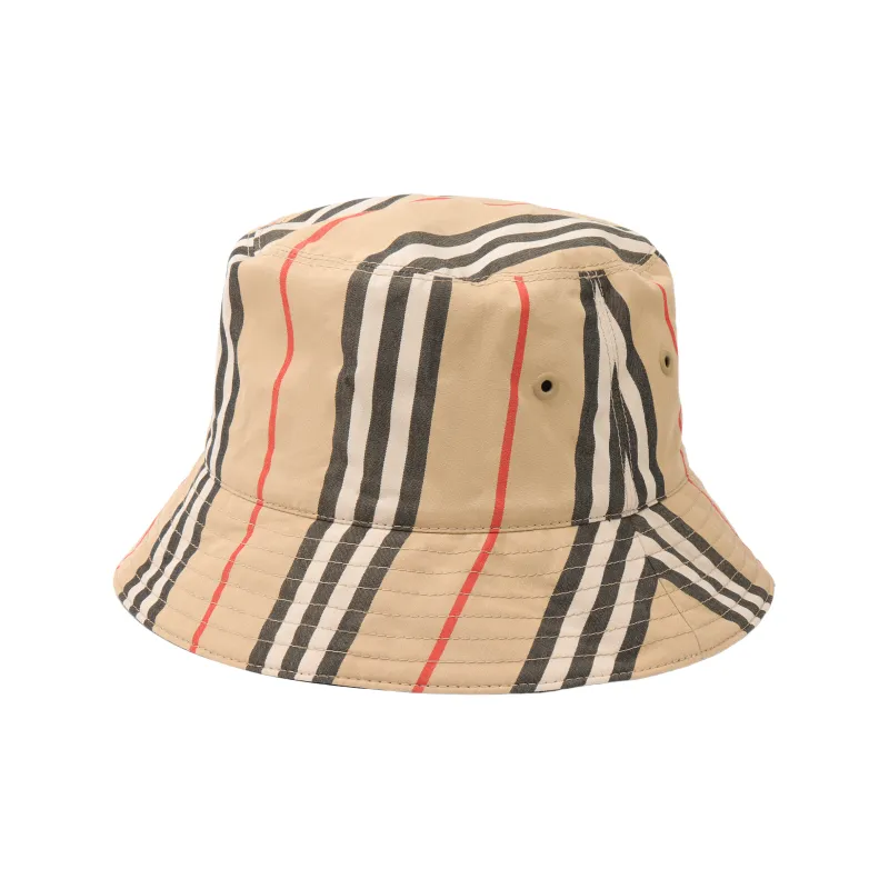 Burberry Icon Stripe Bucket Hat-1