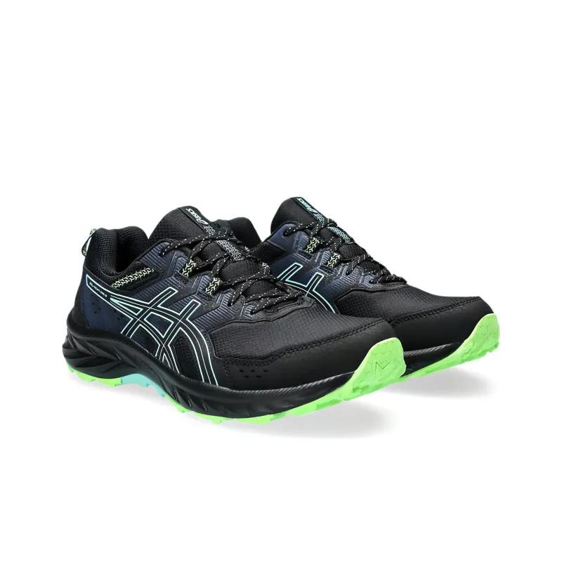 Asics Gel Venture 9 Black Illuminate Mint-2