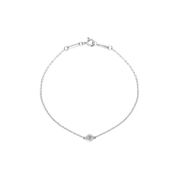 TIFFANY & CO. Sterling Silver Rhinestone Necklace