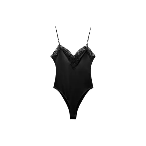 ZARA Bodysuits Women's Black