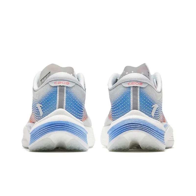Anta Cushioning Anti Slip And Wear Resistant Rebound Low Top Marathon Sprint Running Shoes Men's Light Mist Gray-3
