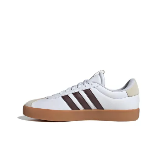 Adidas Vl Court 3.0 Cloud White Shadow Brown Aluminium