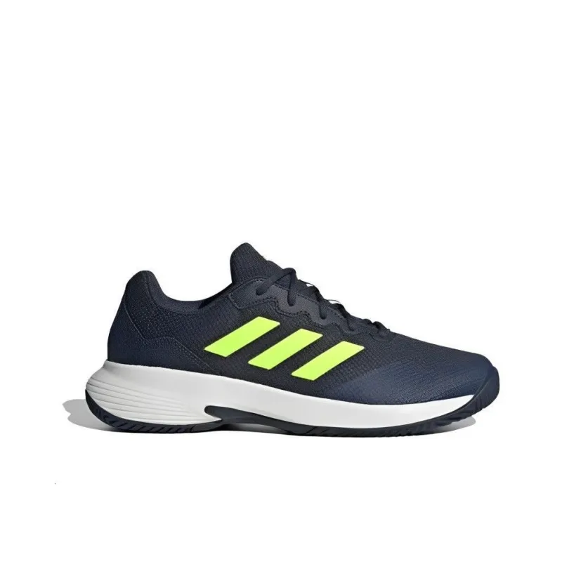 adidas GameCourt 2.0 Shadow Navy Lucid Lemon-1