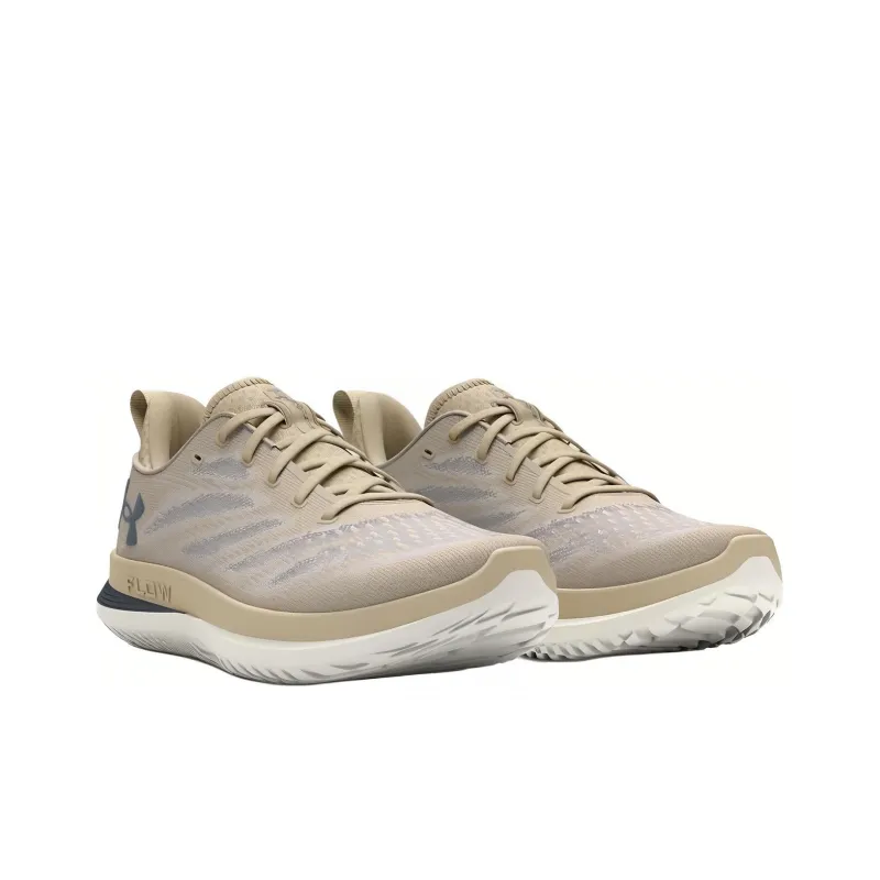 Under Armour Cushioned Slip-Resistant Low-Top Casual Running Shoes Men's Gray Brown-4