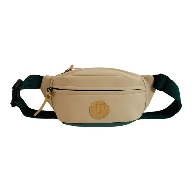 Alcohol Dragon Oxford Sling Bag Regular Unisex Light Gray/Khaki/Orange Red/Lake Green/Black-18