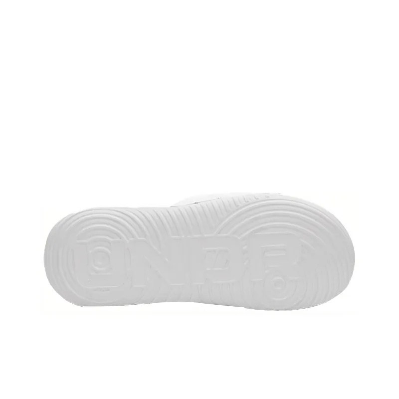 Under Armour Ansa Fixed Slides 'Triple White' Women's-4