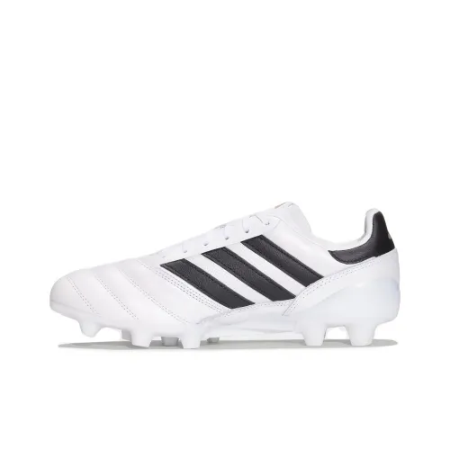 Adidas Copa AG Short Rubber Studs HG Short Rubber Studs Anti Slip Wear Resistant Soccer Shoes Unisex White Black