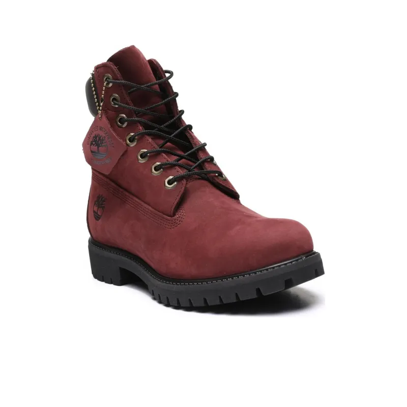 Timberland Premium 6 Inch Lace Up Waterproof Dark Port-2