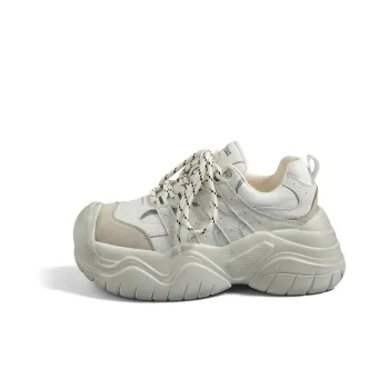 An Old Man Low-Top Chunky Sneakers Women's Khaki